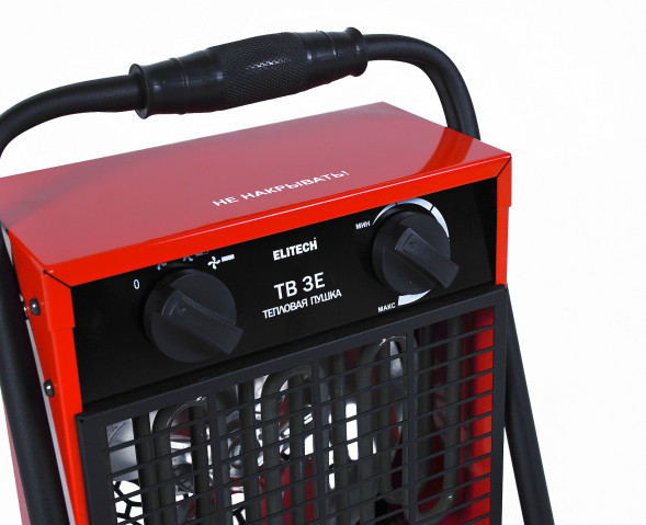 Электрическая тепловая пушка Elitech ТВ 3Е