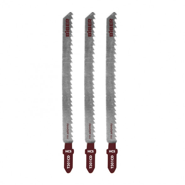 Полотна по дереву Biber 85283 T301CD 91/3 мм, чистый рез (3 шт.)