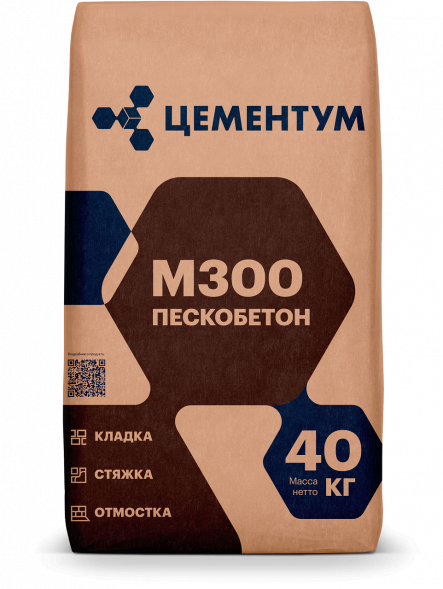 Пескобетон М300 Цементум, 40 кг