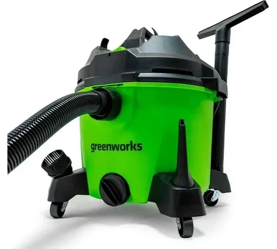 Строительный пылесос Greenworks 4701207, 220В 