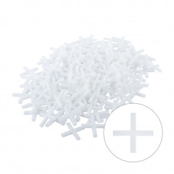 Крестики для кафеля Biber 55603, 2,5 мм (200 шт.)