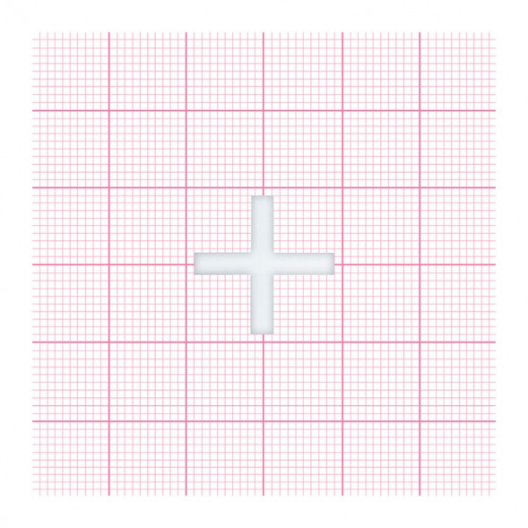 Крестики для кафеля Biber 55603, 2,5 мм (200 шт.)