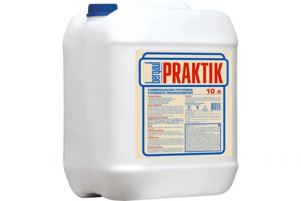 Универсальная грунтовка глубокого проникновения Bergauf Praktik U, 10 л 
