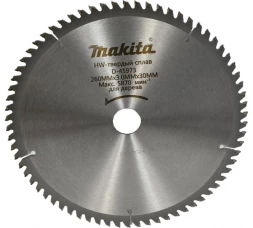 Диск пильный для алюминия (260х30/15.88х3 мм; Z70) Makita D-45973