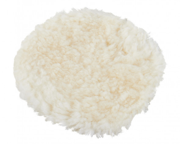 Полировальная насадка натуральный мех, липучка, 125мм Elitech 1820.163100 