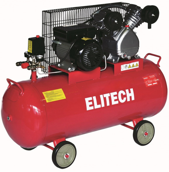 Компрессор ременной масляный Elitech КПР 400-100-2.2