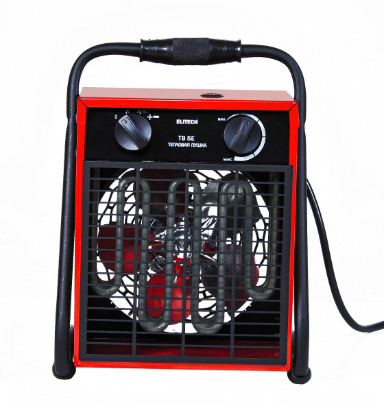 Электрическая тепловая пушка Elitech ТВ 5Е 