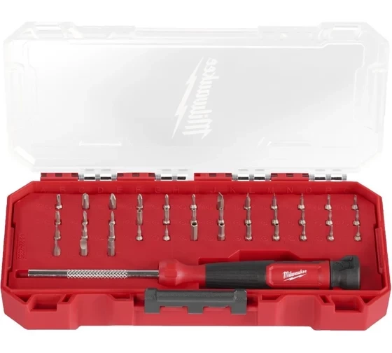 Отвертка прецизионная Milwaukee 39 в 1, в кейсе
