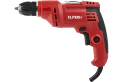 Дрель сетевая Elitech Д 0410РЭ (400Вт, БЗП)