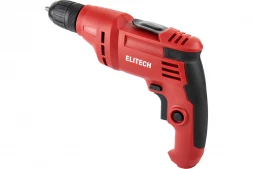Дрель сетевая Elitech Д 0410РЭ (400Вт, БЗП)