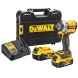 Гайковерт аккумуляторный DEWALT DCF921P2T, 18 В, 610 Нм, 3550 уд/мин, с 2 АКБ 5 Ач и ЗУ, в кейсе (DCF921P2T-QW)