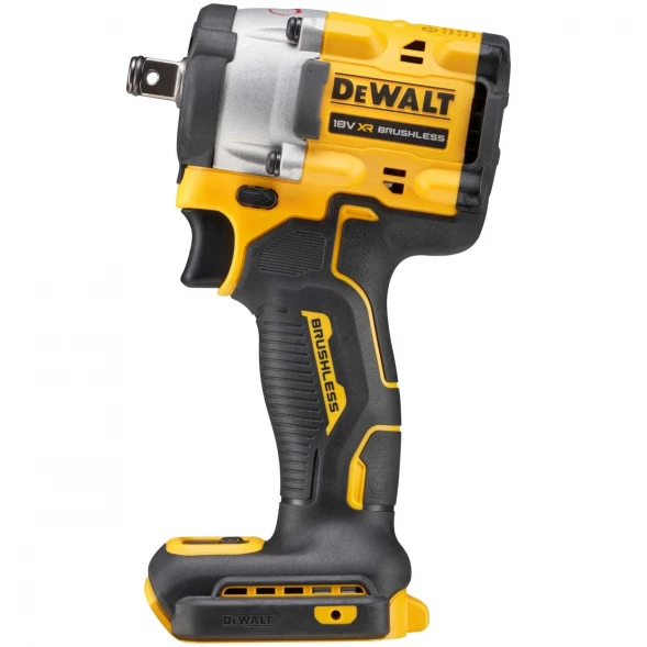 Гайковерт аккумуляторный DEWALT DCF921P2T, 18 В, 610 Нм, 3550 уд/мин, с 2 АКБ 5 Ач и ЗУ, в кейсе (DCF921P2T-QW)
