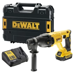 Перфоратор аккумуляторный DEWALT DCH133M1, 18 В, 2.6 Дж, 5500 уд/мин, с АКБ 4 Ач и ЗУ, в кейсе TSTAK 