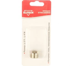 Переходник (1/2M – 1/4F) Elitech 0704.020600