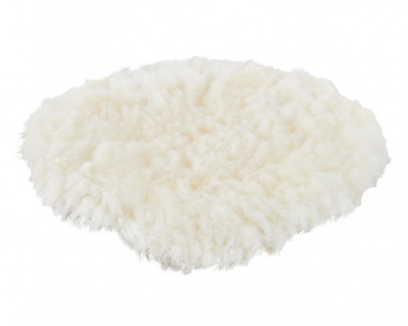 Полировальная насадка натуральный мех, липучка, 150мм Elitech 1820.163200