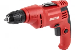 Дрель Elitech Д 0410РЭ (400Вт, БЗП) 