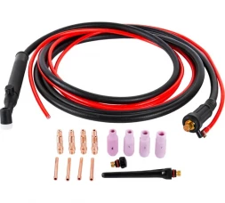 Горелка сварочная (4 м; DX50) для TIG сварки Elitech руч.управ.подачи газа 0606.000800 