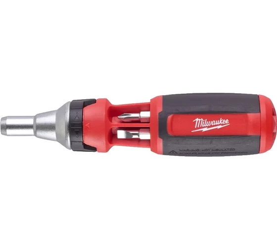 Отвертка универсальная с трещоткой 9 в 1 Milwaukee 