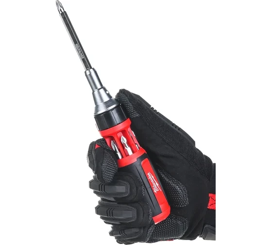 Отвертка универсальная с трещоткой 9 в 1 Milwaukee 