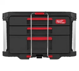 Ящик Milwaukee PACKOUT с 2+1 выдвижными отсеками 