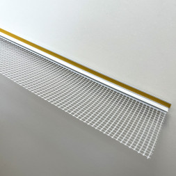 Профиль примыкающий с армирующей сеткой FasadPro 6 мм 2,4 м