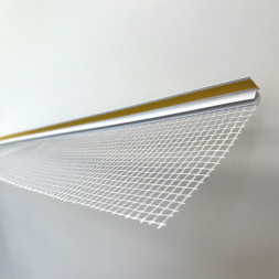 Профиль примыкающий с армирующей сеткой FasadPro 6 мм 2,4 м