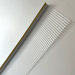 Профиль примыкающий с армирующей сеткой FasadPro 6 мм 2,4 м