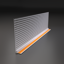 Профиль примыкающий с армирующей сеткой FasadPro 6 мм 2,4 м