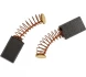 Графитовые щетки для WERT EVS 230QD 2 шт. Elitech 1822.009040