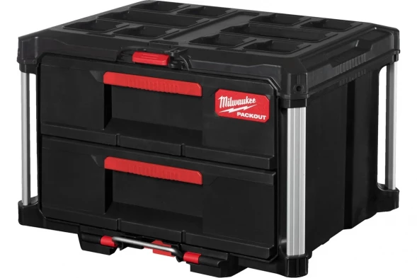 Ящик с 2-мя выдвижными отсеками Milwaukee PACKOUT