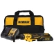 Гайковерт аккумуляторный угловой DEWALT DCF512D1, с трещоткой, 18 В, 95 Нм, 250 об/мин, с АКБ 2 Ач и ЗУ, в сумке (DCF512D1-QW)