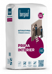 Штукатурка премиум класса Bergauf Prima Interier, 25 кг 