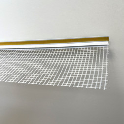 Профиль примыкающий с армирующей сеткой FasadPro ГОСТ 6 мм 2,4 м