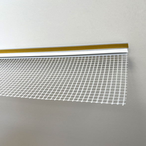 Профиль примыкающий с армирующей сеткой FasadPro ГОСТ 6 мм 2,4 м