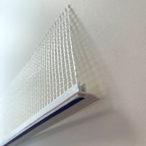 Профиль примыкающий с армирующей сеткой FasadPro ГОСТ 6 мм 2,4 м