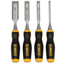 Набор из 4 стамесок DEWALT DWHT0-16063, 6мм., 12мм., 18мм., 25мм.