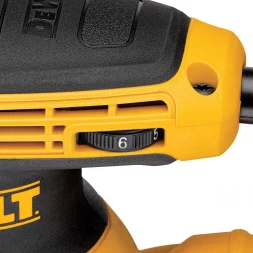 Эксцентриковая шлифмашина DEWALT DWE6423, 280 Вт, 125 мм, 12000 кол/мин 