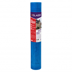 Сетка стеклотканевая фасадная Xglass 50 5х5 мм, 1х50 м, 160 гр/м2