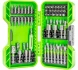 Набор бит, торцевых головок и адаптеров в кейсе GreenWorks 2944407, 70 шт