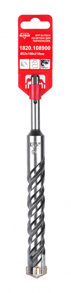 Квадробур с двойной спиралью по бетону (22x150х210 мм; SDS+) Elitech 1820.108900