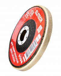 Круг полировальный сплошной натуральный войлок 125x22.2мм Elitech 1820.163500