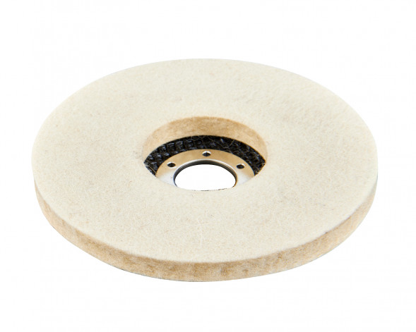 Круг полировальный сплошной натуральный войлок 125x22.2мм Elitech 1820.163500