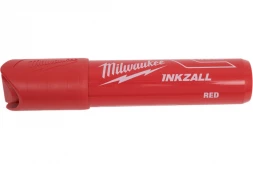 Маркер супер-большой XL красный для стройплощадки Milwaukee INKZALL