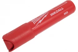 Маркер супер-большой XL красный для стройплощадки Milwaukee INKZALL