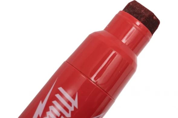 Маркер супер-большой XL красный для стройплощадки Milwaukee INKZALL