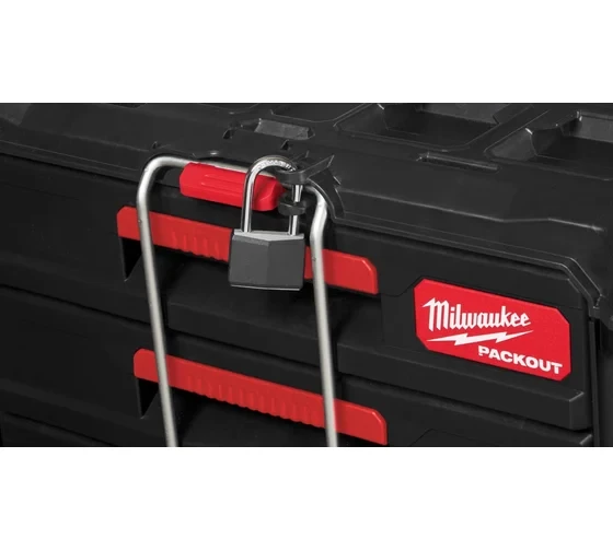 Ящик с 3-мя выдвижными отсеками Milwaukee PACKOUT