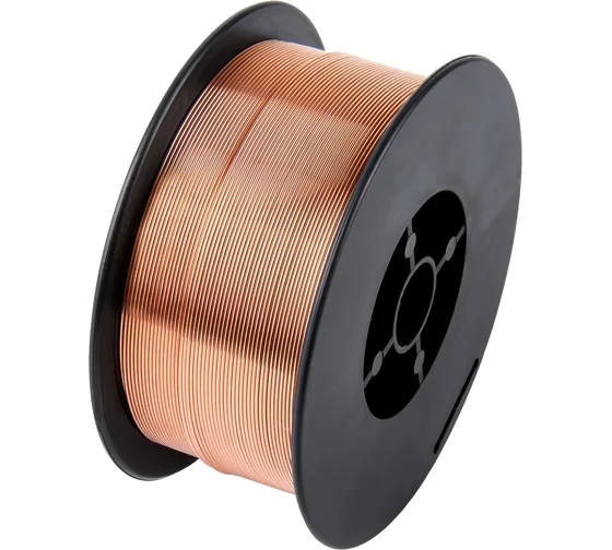 Проволока сварочная стальная омедненная Elitech 0606.010000 (1 кг; D 0.8 мм) 