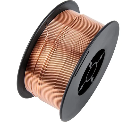 Проволока сварочная стальная омедненная Elitech 0606.010000 (1 кг; D 0.8 мм) 