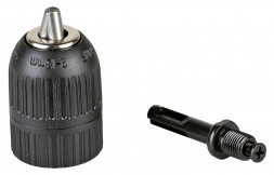 Патрон БЗП 13 мм с переходником SDS Elitech 1820.125700 