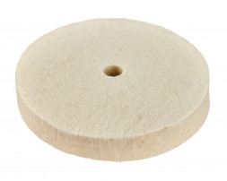 Круг полировальный натуральный войлок, 125x20x12.7мм Elitech 1820.163600